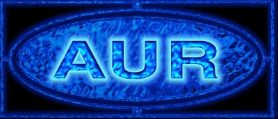 blaues AUR-Logo von Ray_Viper